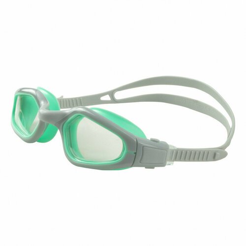 Очки для плавания TORRES Leisure, SW-32211GG, прозрачные линзы, серо-зеленая оправа