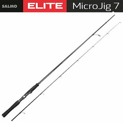 Удилище SALMO спиннинговое Elite Micro Jig 07UL 2.40м 1-7г 169г 2сек. F