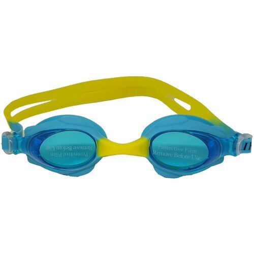Очки для плавания детские BL26, синие с желтым