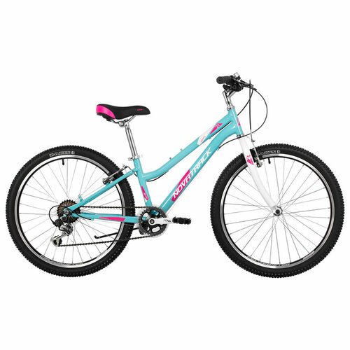 Велосипед 24' Novatrack JENNY, цвет голубой