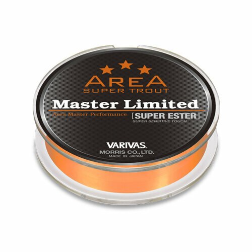 Varivas Леска монофильная VARIVAS SUPER TROUT AREA MASTER LIMITED SUPER ESTER ORANGE (VSTAMLSEO150-04 (140 м 0,104мм) )