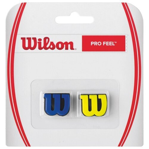 Набор виброгасителей Wilson Pro Feel Vibration Dampener (синий/желтый) (2шт)