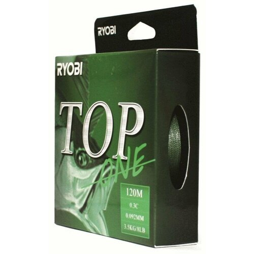 Шнур RYOBI PE TOP 4* 120m d-0.286 #14kg Dark green RB4DG286