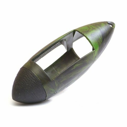 Груз-кормушка пластиковая X-FEEDER PL CAMO BULLET WINDOW S, цвет камо, 40 г, 25 мл