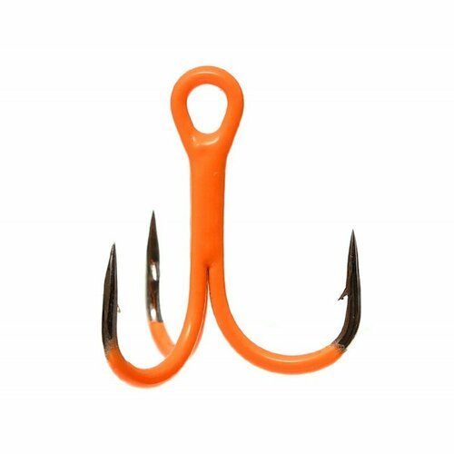 Крючок тройной Treble hook F36 Orange №8 5шт