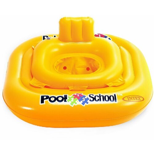 Круг надувной INTEX для малышей с трусами Pool School Deluxe Baby Float, 79см, 1-2 года