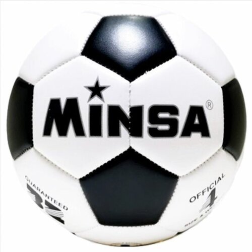 Мяч футбольный, TPE, 320-330 г, 2 слоя, размер 5, MINSA
