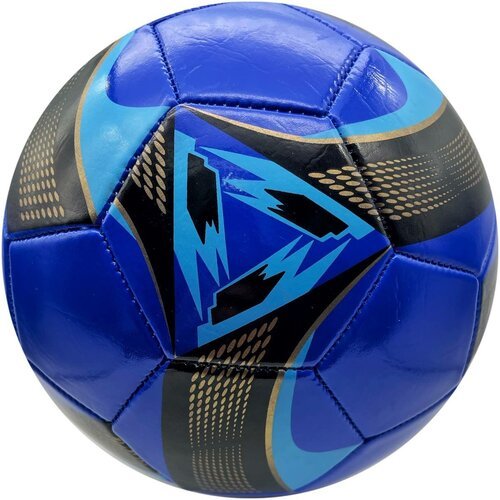 Футбольный мяч детский (синий, размер 5)