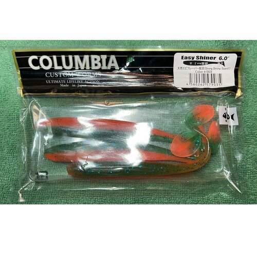 Виброхвост COLUMBIA Easy Shiner 6'