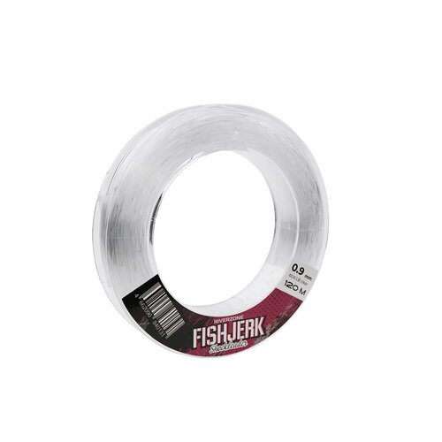 Леска Riverzone FishJerk 120м 0,9мм 60,6lb clear