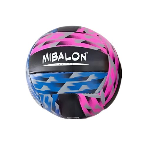 Волейбольный мяч Mibalon розово-синий, размер №5
