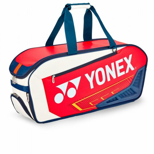 Сумка Yonex 02331W Expert Tournament Bag (White/Red)