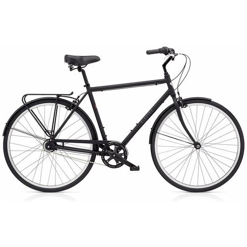 Велосипед городской Electra Loft 7i Matte Black L(В собранном виде)