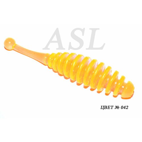 Силиконовая приманка ASL 'Бу-Бу' цвет №042, L- 7 см (3'), 7шт/уп