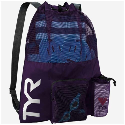 Рюкзак для аксессуаров TYR Big Mesh Mummy Bag , Цвет - фиолетовый;Материал - Полиэстер 100%