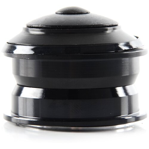 Рулевая колонка полуинтегрированная KENLI AM-B310, 1-1/8', A-Head, полуинтегрированная, алюминиевые чашки (диаметр 44мм), пром подшипники, черная