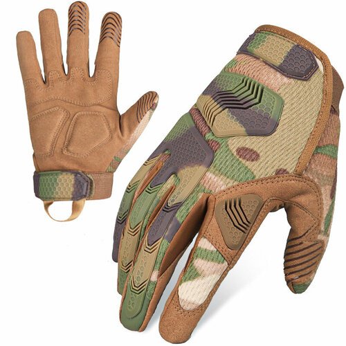Тактические перчатки B31 Multicam р. M