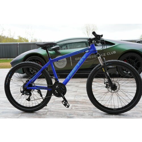 Велосипед Time Try ТT202/21s 26' Алюминиевая рама 17', Взрослый Подростковый Для активного отдыха, синий