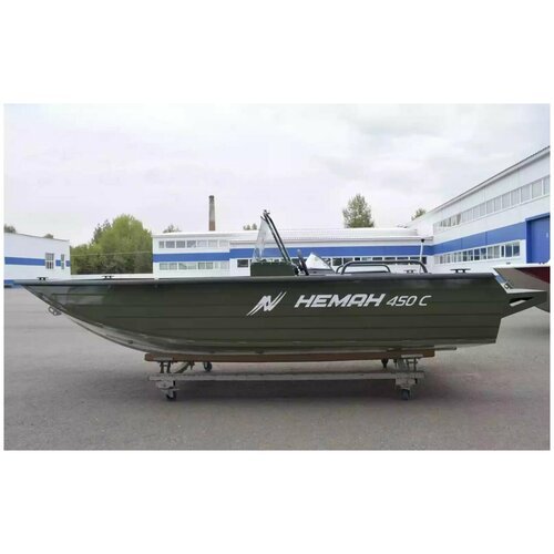 Моторная лодка NEMAN-450C/ Алюминиевый катер NEMAN-450C/ лодки Wyatboat