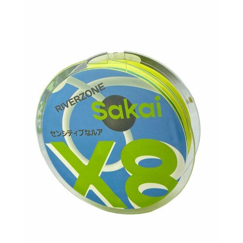 Шнур Riverzone Sakai X8 PE 2,0 150м Green