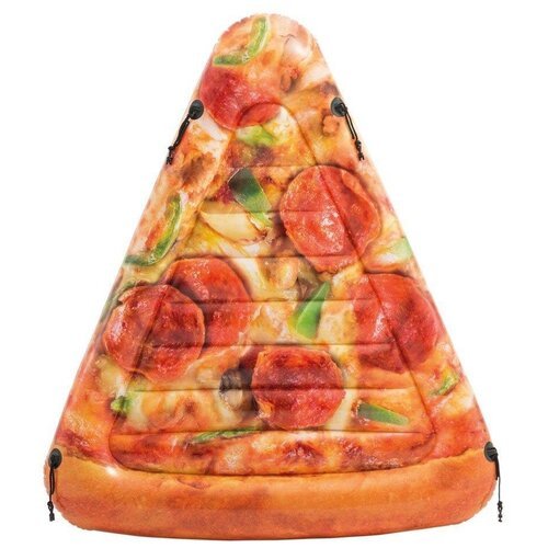 Матрас Intex Кусочек пиццы 145x175 см оранжевый