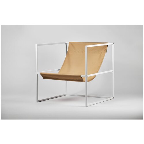 Уличное кресло Up! Flame TESS Outdoor Chair white / taupe textile