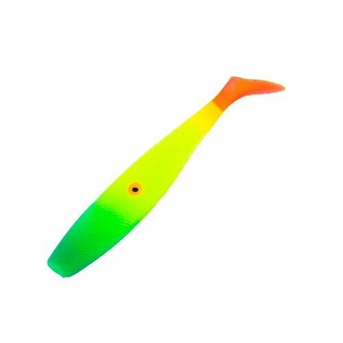 Силиконовая приманка рипер Akara Seducer 10, цвет R10 (Упак. 3шт) (виброхвост, твистер для рыбалки на щуку, судака, сома)