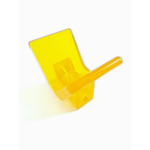 Носовой упор KNOTT 115 мм жёлтый для лодочного прицепа