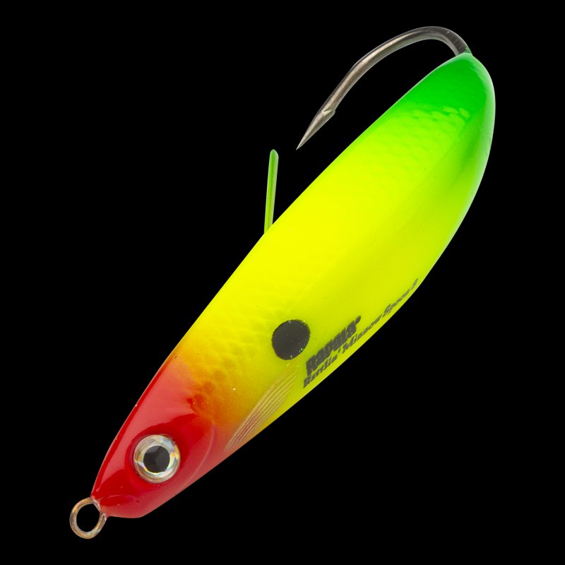 Блесна колеблющаяся Rapala Rattlin' Minnow Spoon 16гр (незацепляйка) #RYGR