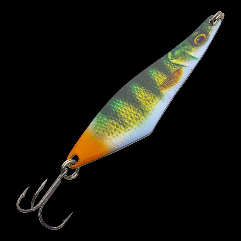 Блесна колеблющаяся Rapala Harmaja 18гр #PEL