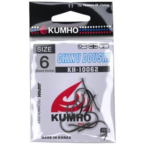 Крючок рыболовный Kumho KH-10062 CHINU DOUSKI №6