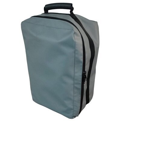 Чехол сумка для топливного бака лодочного мотора, бензобака 24 литров, серый. Tent Fishing (размер 46 х 33 х 25)