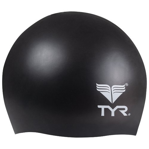 Шапочка для плавания подростковая TYR Wrinkle Free Junior Silicone Cap, арт.LCSJR-693, розовый, силикон