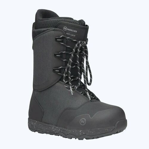 Сноубордические ботинки NIDECKER Rift Lace - 40 - (26 см) - Черный