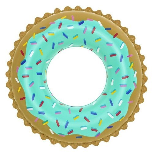 Круг для плавания «Сладкий пончик», d=91 см, 36300