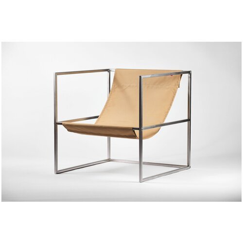Уличное кресло Up! Flame TESS Outdoor Chair stainless / taupe textile