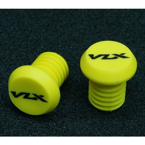 Заглушки руля VLX (аналог ODI) желтые
