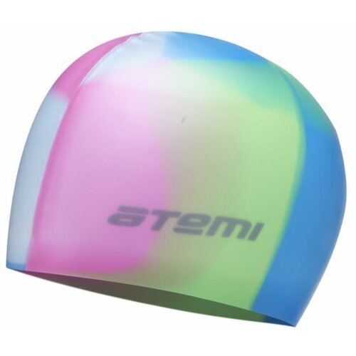 Шапочка для плавания ATEMI MC405, разноцветный