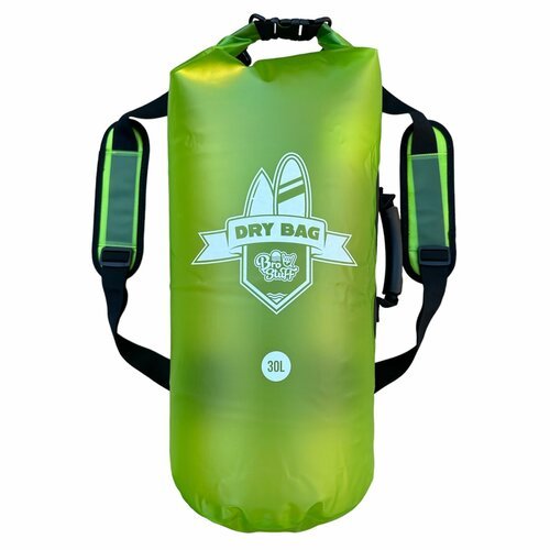 Гермомешок водонепроницаемый BroStuff dry bag 30l neon green