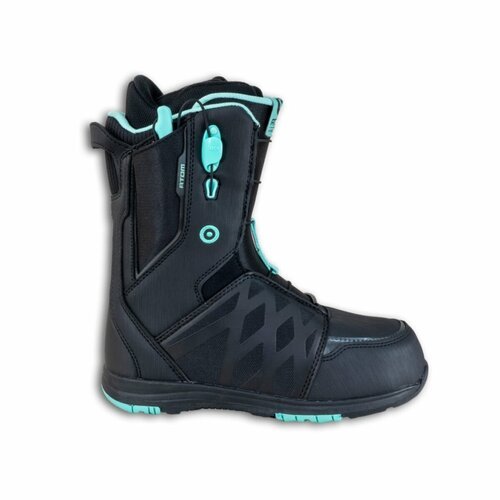 Ботинок для сноуборда Atom Freemind Black/Aquamarine, год 2023, размер 37.5