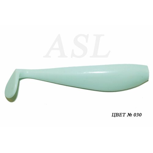 Силиконовая приманка ASL 'Зандер' цвет №030, L-10см (4'), 4шт/уп