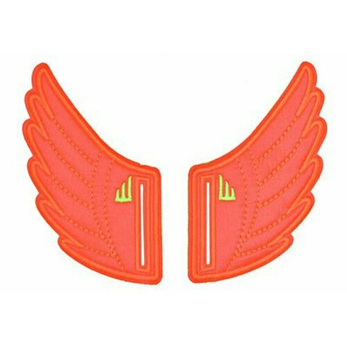 Аксессуары для кед крылья Rossmore Orange Neon Slot 20208 оранжевые