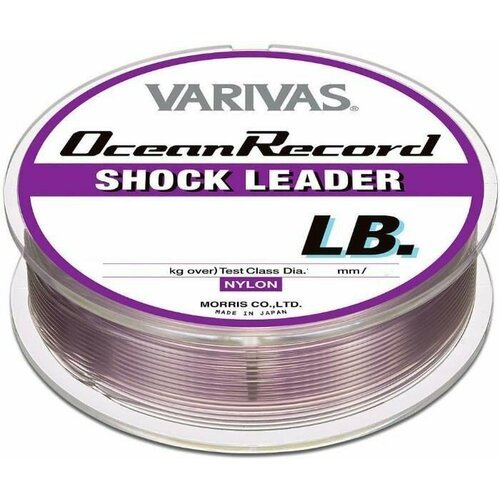 Лидер морской нейлон Varivas Ocean Record Shock Leader 50m 90lb (＃22) 0.78mm