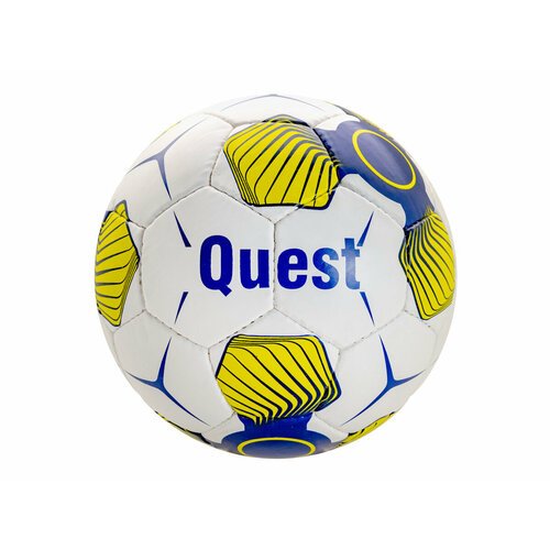 Футбольный мяч 5-ти слойный Лига Чемпионов, 5 размер желто-сиинй
