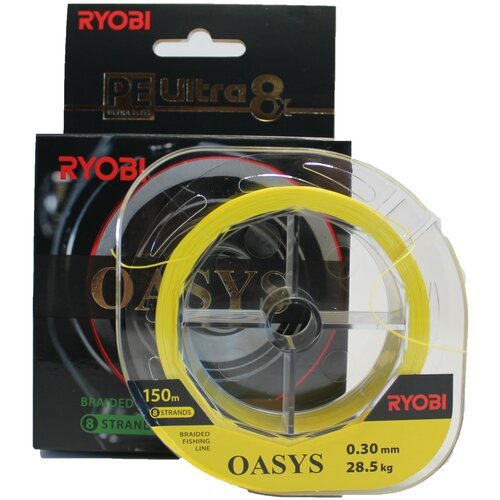 Леска-шнур RYOBI Oasis Yellow 0,35mm 150m