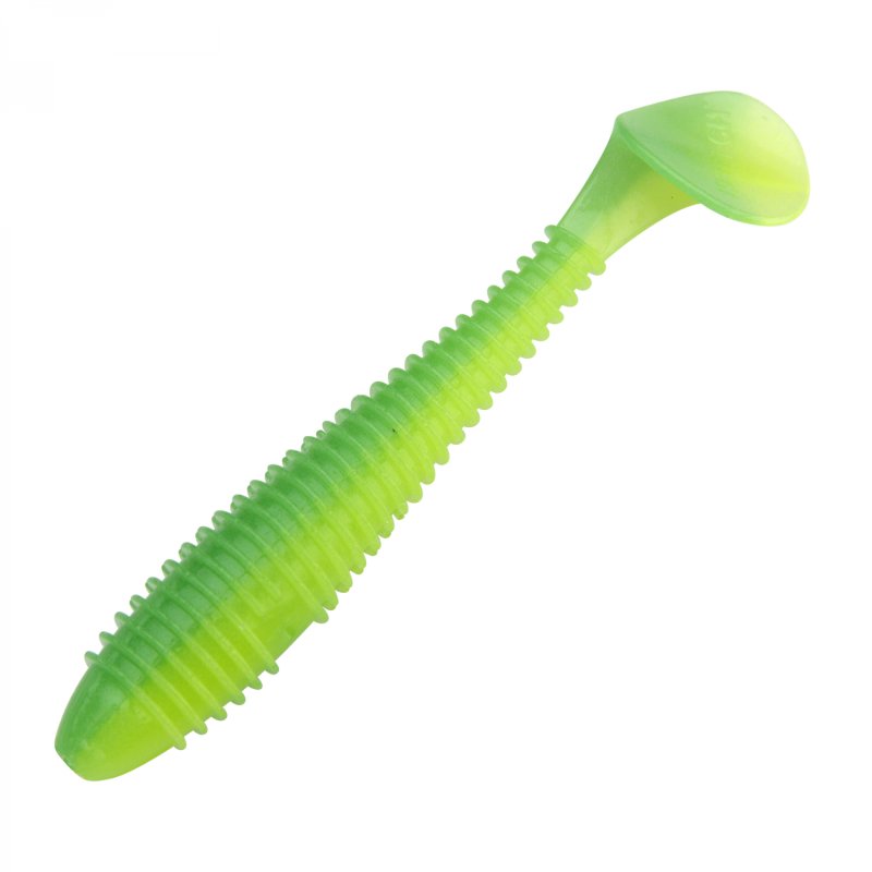 Приманка силиконовая Keitech Swing Impact Fat 4,8' #EA11 Lime Chartreuse Glow