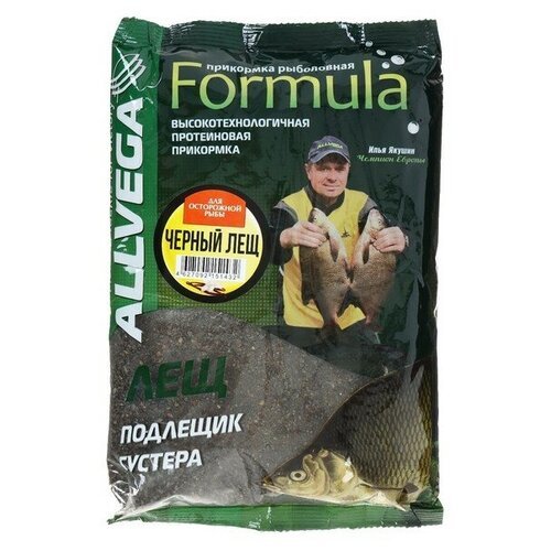 Прикормка Allvega Formula Black Bream, черный лещ, 900 г