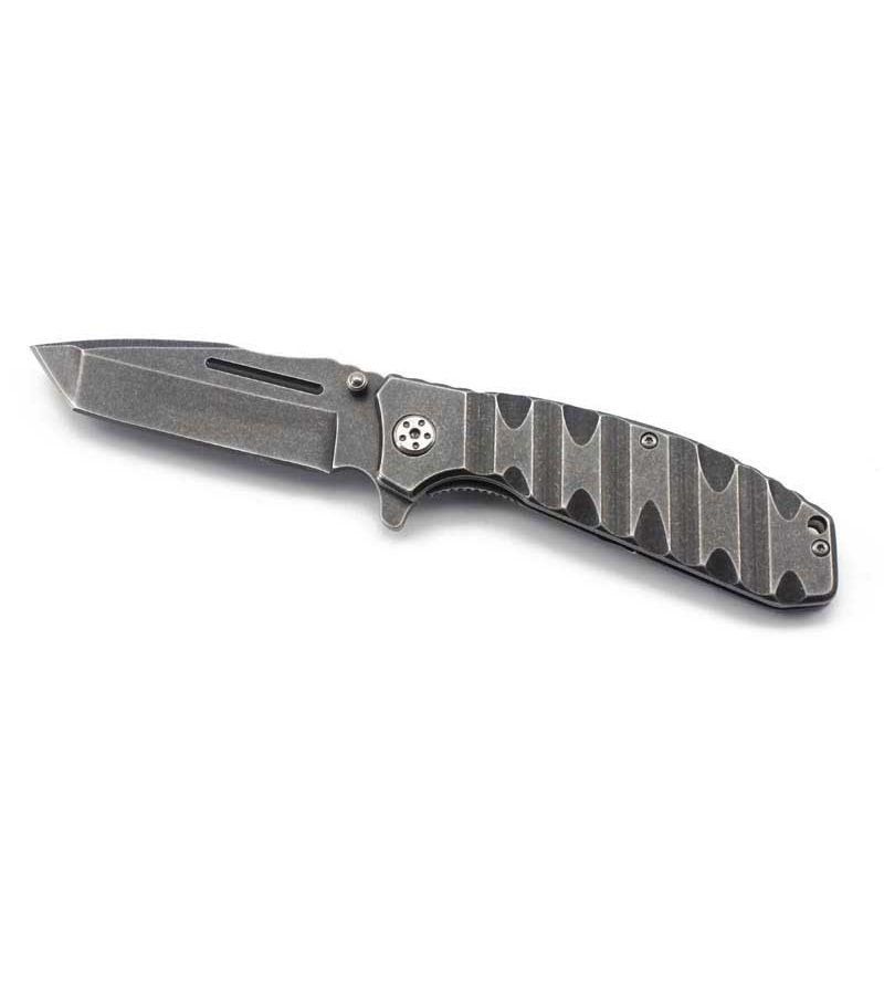Нож Stinger, 114,3 мм,серый, подарочная упаковка