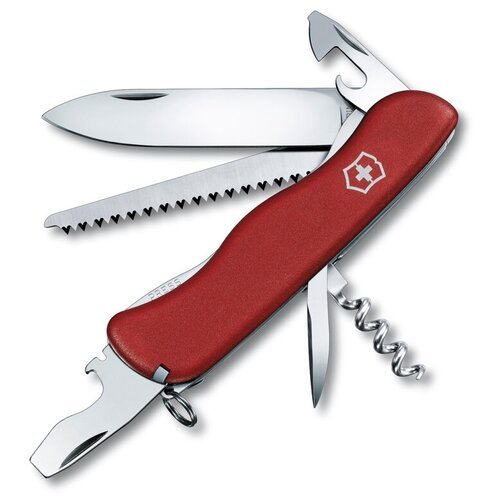 Нож многофункциональный VICTORINOX Forester красный