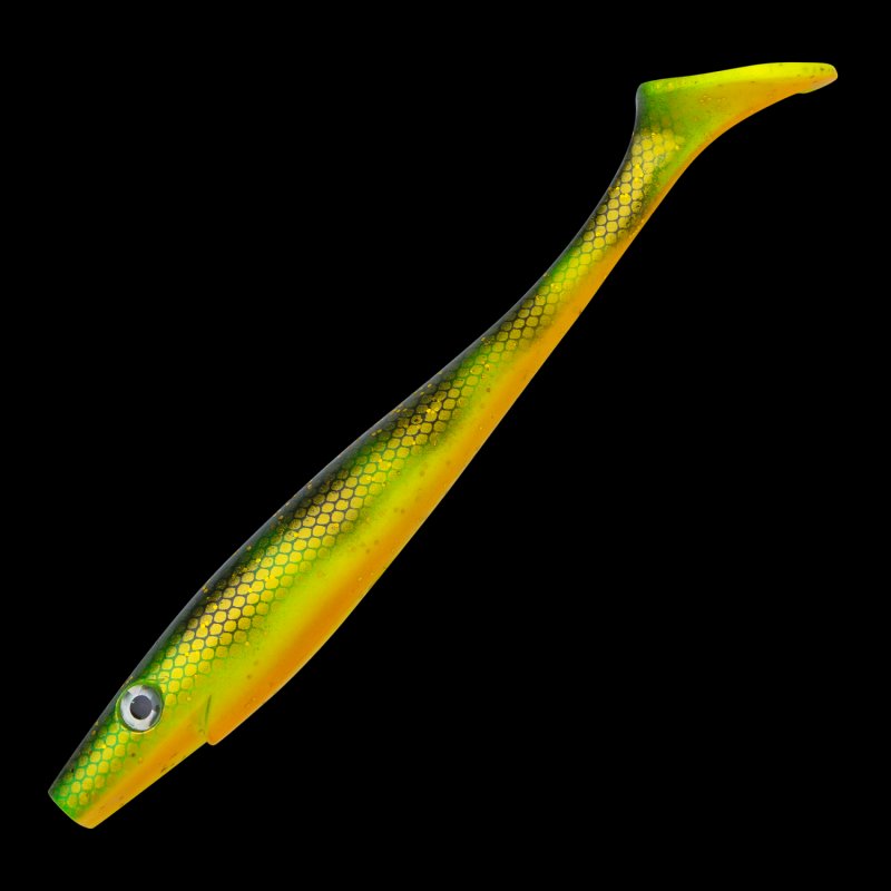 Приманка силиконовая Strike Pro Pig Shad Jr 200мм 2шт #C039 Orange Belly Perch